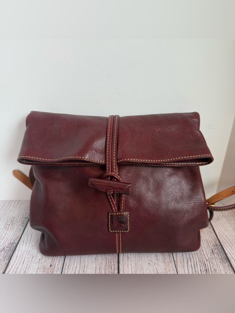 DOONEY & BOURKE Florentine Medium Leather Toggle Crossbody